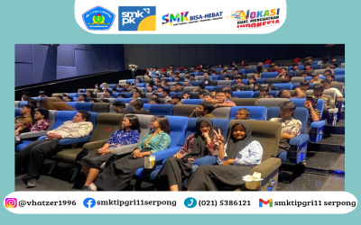 SMKS TI PGRI 11 Serpong Melaksanakan Kegiatan Outing Class/Ko-Kurikuler Nonton Bareng Film Edukasi Bertema Cyberbullying